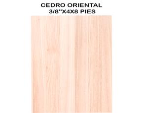 Lamina De Cedro Oriental 3/8\