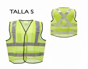 Chaleco Reflectivo Color Verde Talla S Besafe