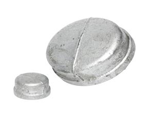 Tapon Copa Galvanizado 1/4\