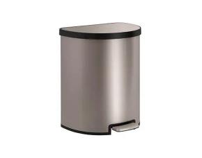 Basurero  Acero Inoxidable  C/Pedalde Capacidad 13 Gal. 41X28.8X64.5 Cm Kholer