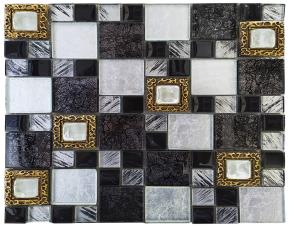 Pliego De Mosaico Vidrio /Resina 30X30