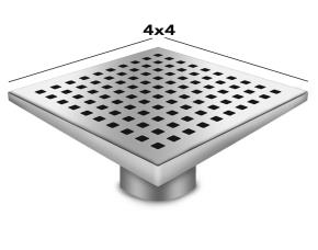 Drenaje Cuadrado Acero Inox 316 Marino Pulido 4X4X3  Descarga 2\