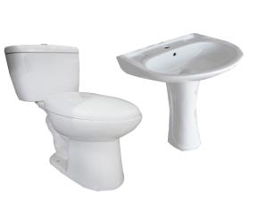 Promoción Inod. Tr215S-D-Bco + Lavabo +Pedestal Izy Bco