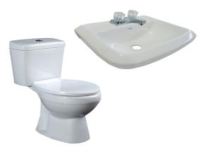 Promocion Inod Tr131S Century Mallorca+Lavabo Jr-Ecoline-A1 S/Pedestal Blanco