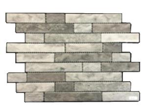 Pgo. Mosaico Granito 30X30Cms Mate Pulido Gris Pei Iii
