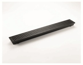 Drenaje Rectangular Acero Inox 316 Marino Negro 24\
