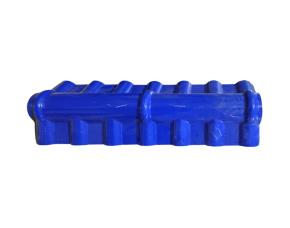 Cumbrera Teja Principal Española Azul Resina Acrilico (1.05Mtx0.45)