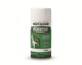 Spray Primer P/Plastico Blanco Mate 12 Oz, Uso Sillas,Mesas,Maceteros,Buzones, Etc.rust-Oleum