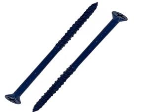 Caja De 100 Tornillos Para Concreto Punta Diamante Cabeza Plana 1/4X3 -3/4 No Necesita Taco Ex...