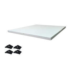 Repisa Metal 31.5X37.5Cm Con Clip Para Caja Fuerte Ds-Dc3080Kccl