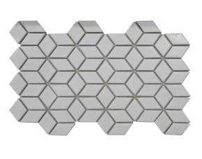 Unidad Pliego.ceram.rombo 32X24Cm (6Mm) Blanco Mate