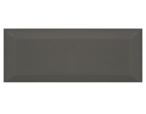 Cja. 1M2 Ceramica P/Pared Biselada 50Pzs 10X20Cms Metro Gris Brillante