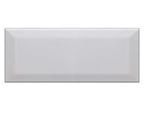Cja. 1M2 Ceramica P/Pared Biselada 50Pzs 10X20Cms Metro Blanco Brillante