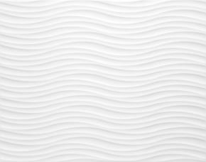 Pieza D/Ceramica P/Pared Recda. 33.5X60Cms Creative Jazz Blanco Brillante