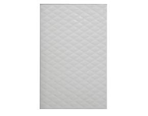 Pieza D/Ceramica P/Pared Recda. 33.5X60Cms Creative Prisma Blanco Satinado