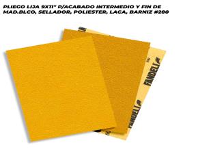 Pliego Lija 9X11\