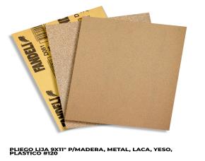 Pliego Lija 9X11\