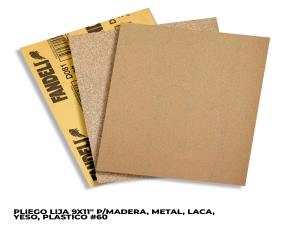 Pliego Lija 9X11\