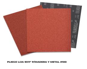 Pliego Lija 9X11\