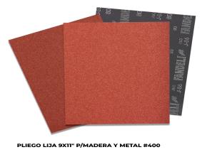 Pliego Lija 9X11\