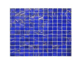 Pliego De Mosaico Vidrio 33X33Cm(20X20Mm) Celeste Aqua