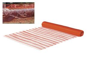 Rll.malla De Seguridad 100X40Mmx1Mtx50Mt Color Naranja