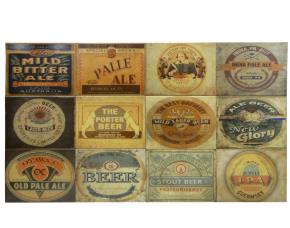 Pieza Ceramica Disigner Beer 20X20Cm