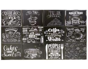 Caja Ceramica 0.51M2 (12Pz) Disigner Chefpr  20X20Cm