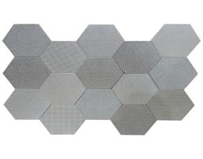 Cja Ceramica 0.83M2 Hexagonal Pared Y Piso