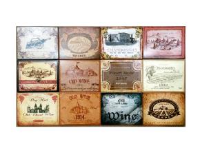 Pieza Ceramica Disigner Wine 20X20Cm