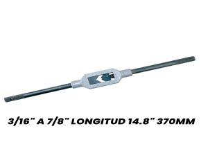 Llave Forjada Industrial Macho 3/16\