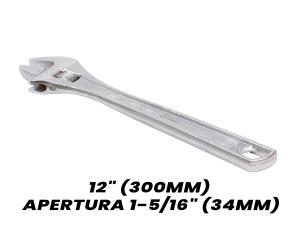 Llave Ajustable 12\