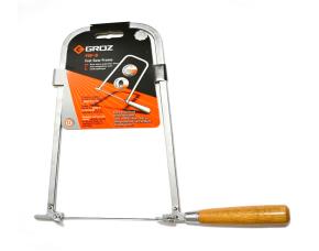 Sierra Tipo Arco Cromado Premium C/ Mango De Madera Longitud 12-3/4\