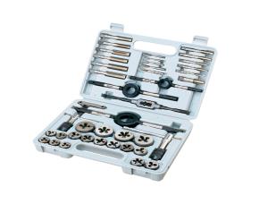 Estuche 41-Pcs Dados Y Tarrajas (Medidas En Pulgadas