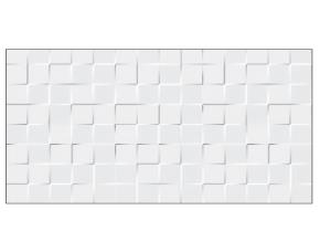 Cja. 1.63M2 Ceramica Para Pared 33X55Cms Blanco Kubic Mate(Descont)