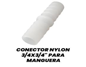 Conector Nylon 3/4X3/4\