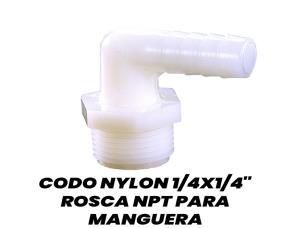 Codo Nylon 1/4X3/8\