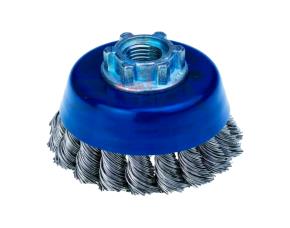 Cepillo Copa Trenzada Altas Revoluciones Con Guarda-65 Mm.(2.3/4\