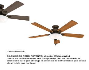 Ventilador De Techo 52\