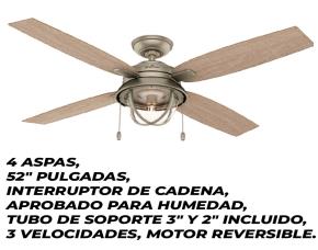 Ventilador De Techo Barnes Bay 52\