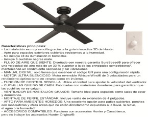 Ventilador Techo Kennicott 52\