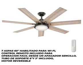 Ventilador De Techo Whittington 60\