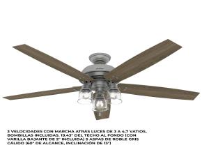 Ventilador De Techo Churchwell Fan 60\