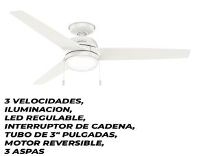 Ventilador De Techo Seawave Fan 52\
