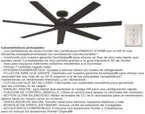 Ventilador Techo Downtown 60\