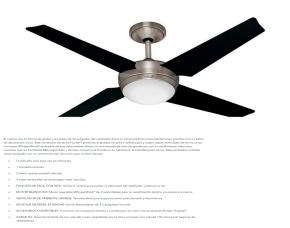 Ventilador De Techo Sonic 52\