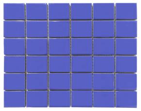 Unidad Pliego De Ceram.30.5X30.5Cm (48X48Mm) Azul Ultramar Brillo