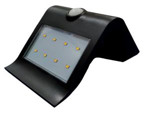 Lampara Pared Solar Led 5W Luz Calida 3000K/5.5V1200Mah