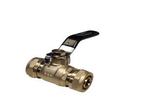 Valvula De Paso Niquelada Pe Al Pe 1/2\