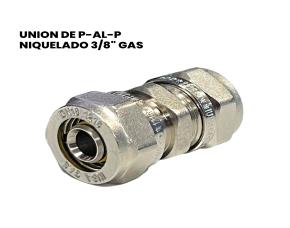 Union De Pe Al Pe Niquelado 3/8\